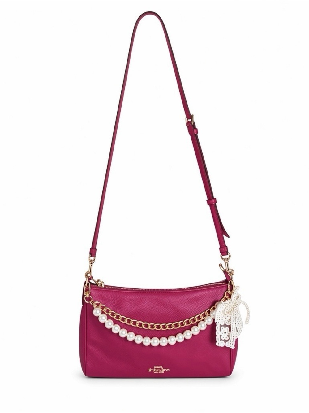Coach Fuchsia Pink Crossbody Bag